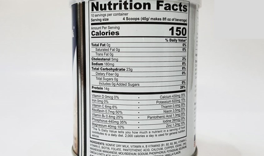 Consider the nutritional composition of milk to make the right choice