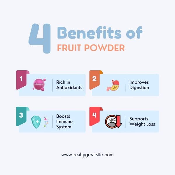 Fruit Powder: 4 Health And Beauty Benefits