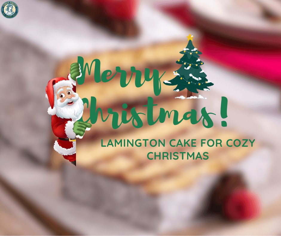 Delicious Lamington Cake Recipe For A Cozy Christmas Noel