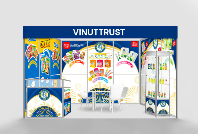 Vinut Trust Booth Concept at THAIFEX 2025