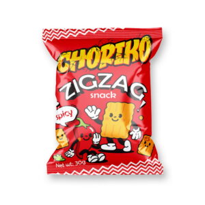 CHORIKO ZIGZAG SNACK SPICY 30G