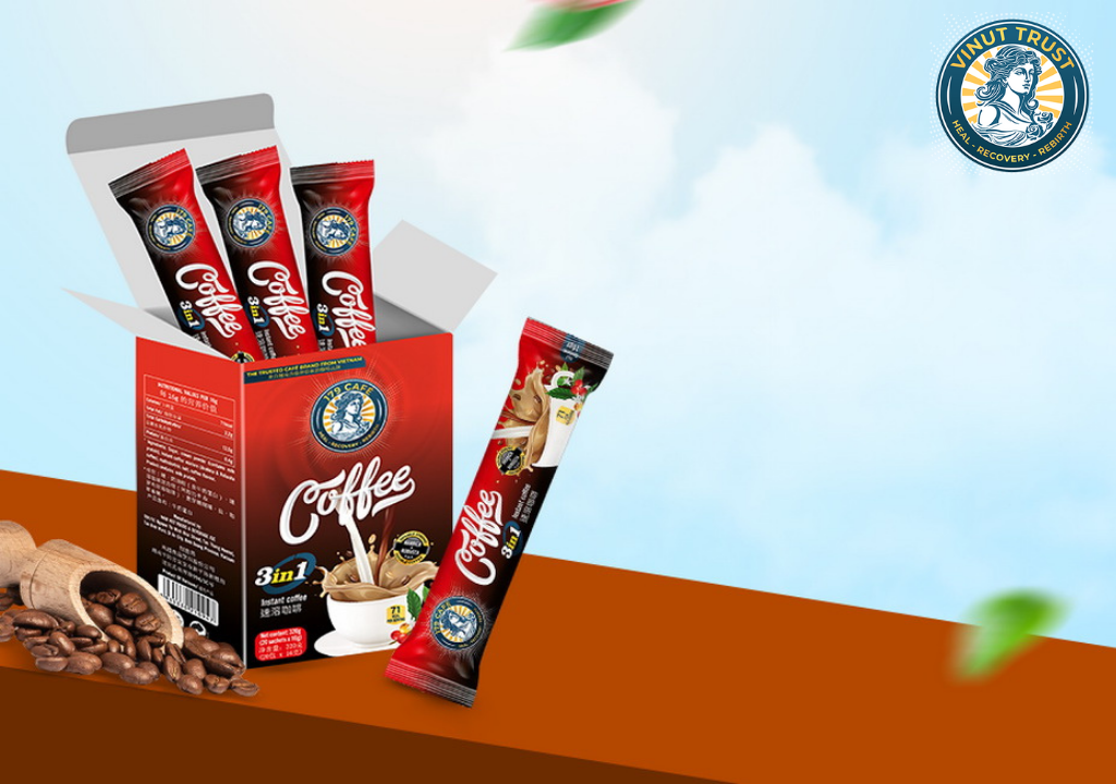 Vinut Trust 3in1 Instant Coffee Powder