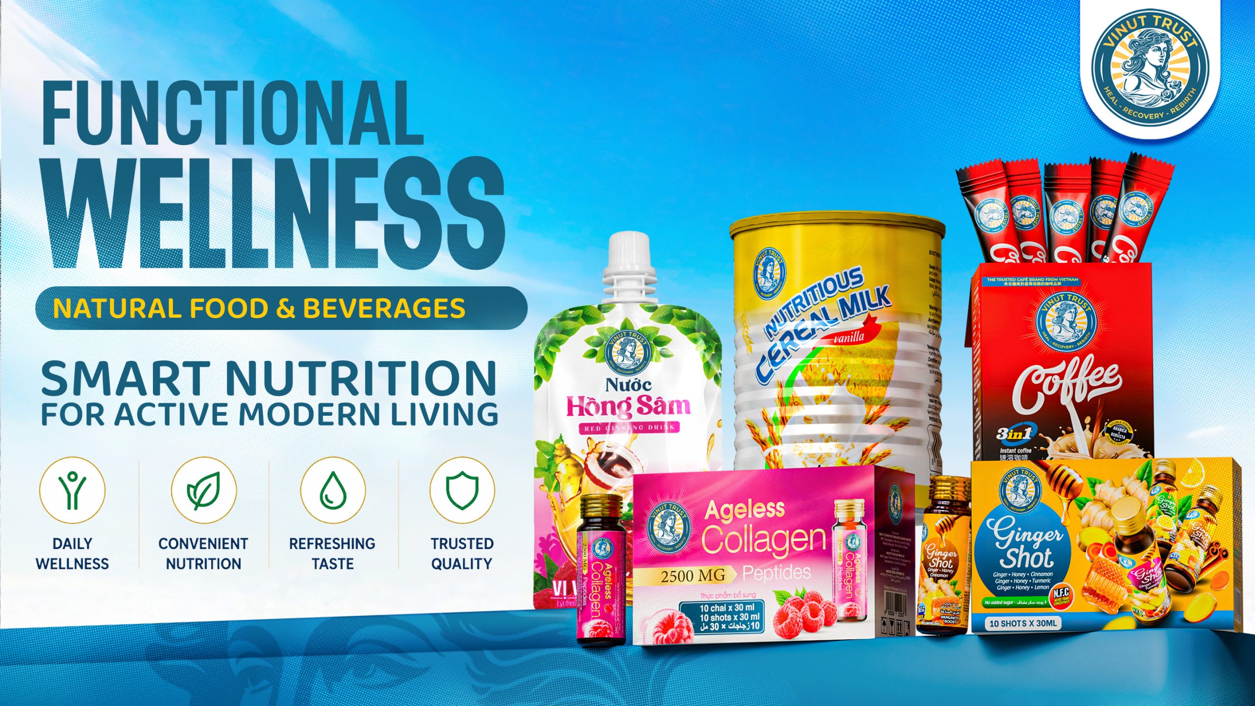Functional Wellness Food and Beverages by VINUT TRUST