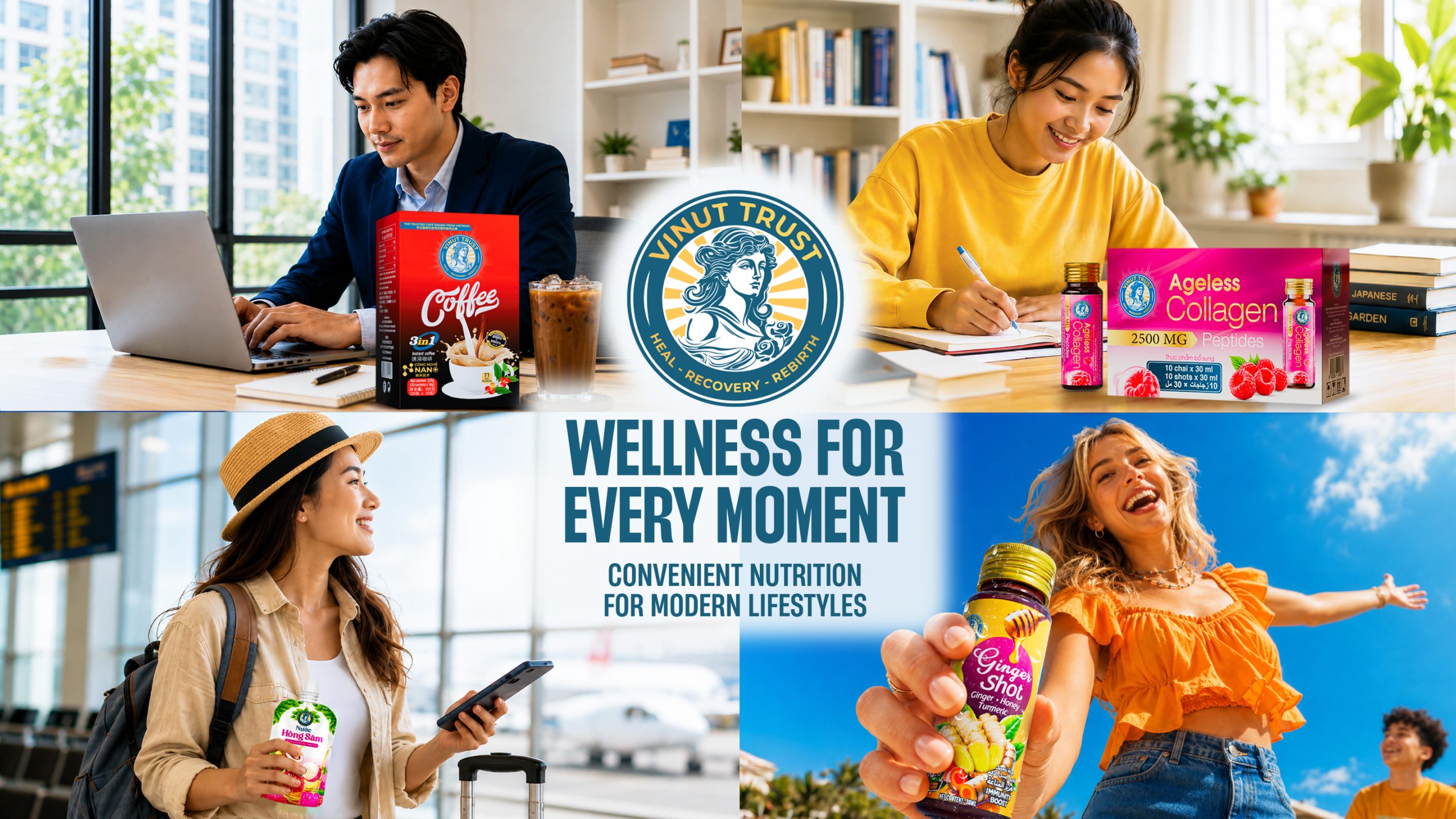VINUT TRUST products for different lifestyles