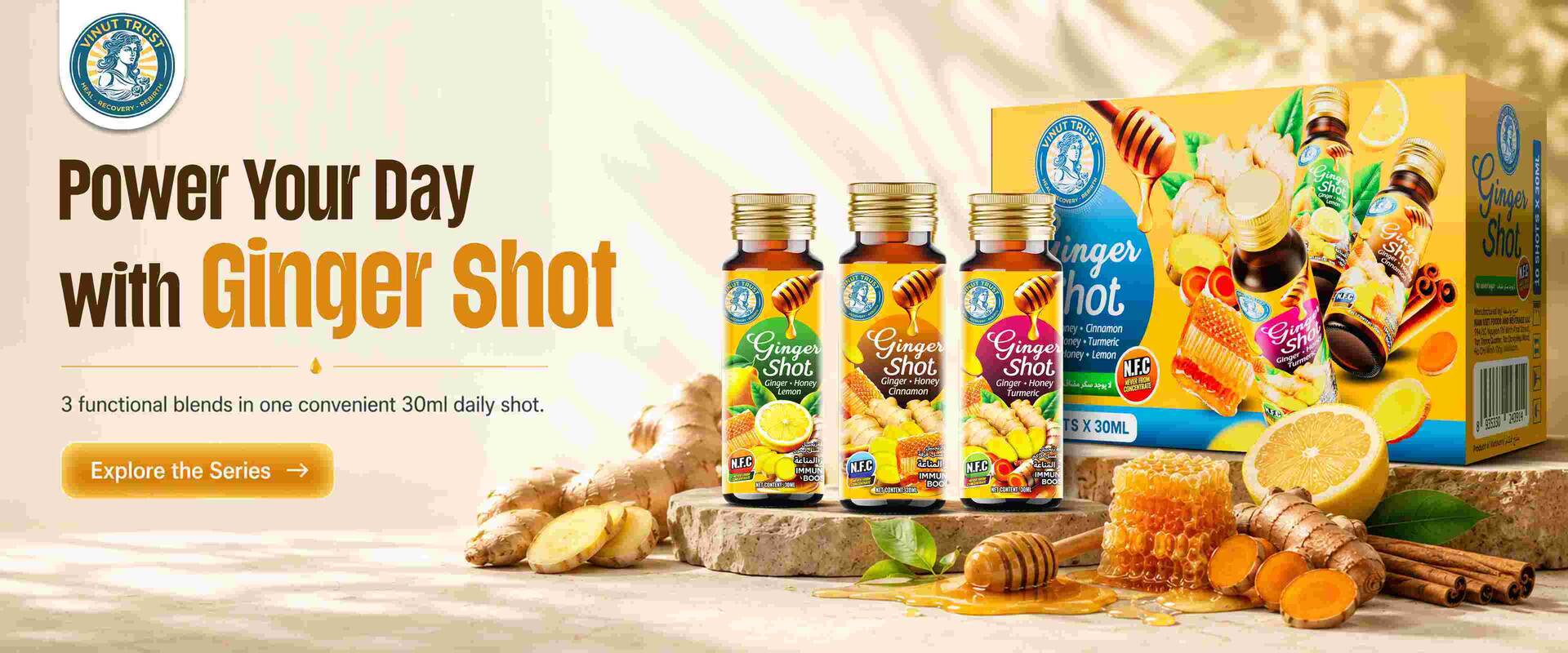Campaign Ginger Shot creative